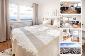 Moderne 2-Zimmer-Wohnung mit atemberaubender Skyline Aussicht auf Frankfurt!